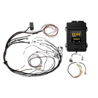Elite 1500 + Mazda 13B S6-8 CAS with Flying Lead Ignition Terminated Harness Kit Injector Connector: Bosch EV1