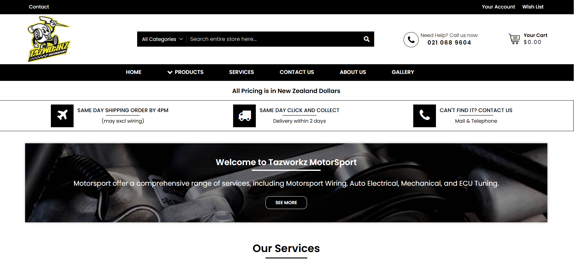 Tazworkz Motorsport Ltd